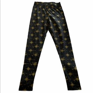 We Love Fine Marvel Gold Star Leggings XL